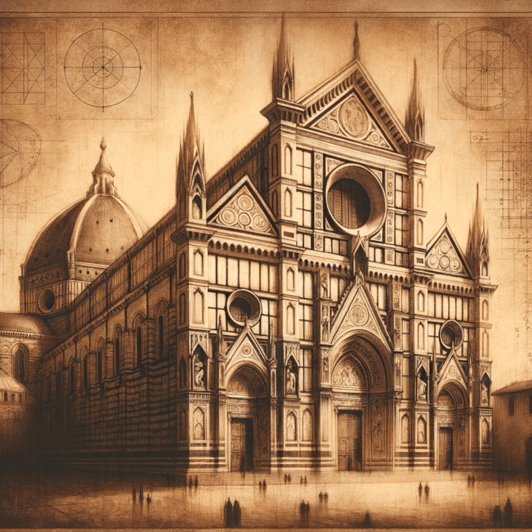 Pietra e Proporzione: il Respiro Armonico di Santa Maria Novella