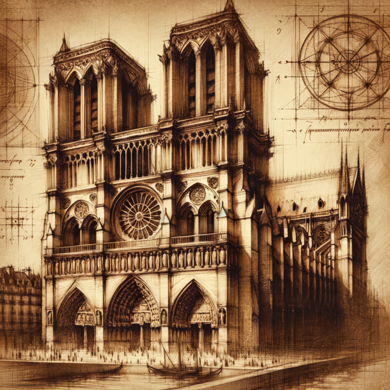 Pietra e Luce: l’Anima Gotica della Cattedrale di Notre-Dame